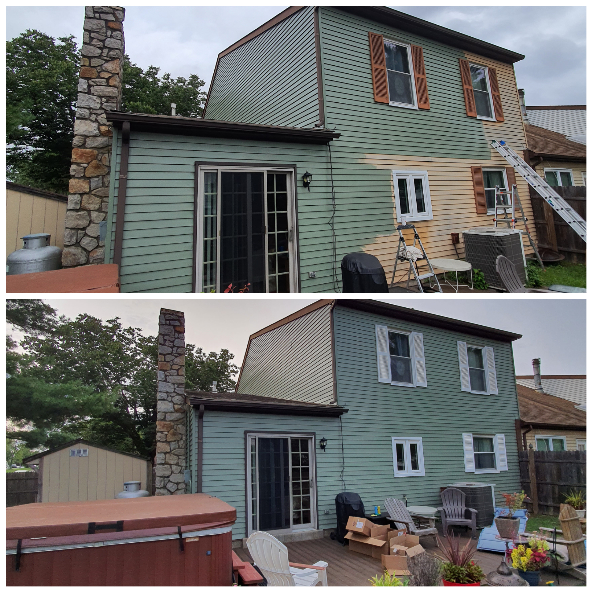 power washing and painting company in bucks county, in montgomery county, in greater philadelphia